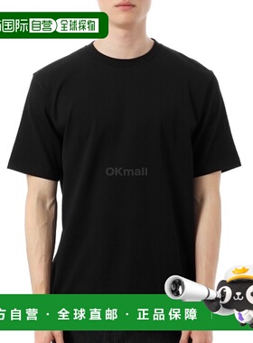 韩国直邮AURALEE 光泽编织 T 恤 黑色 (A00P02GT)潮牌时尚高级感