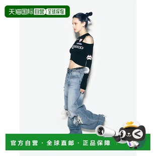 CALIE CUT 女士女装 CANDYFORNIA T恤CA24ALT003BK 韩国直邮ASIF