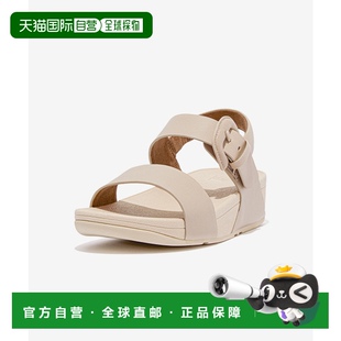 Covered Lulu Buckle Leather Stra 韩国直邮FITFLOP Back 女士凉鞋