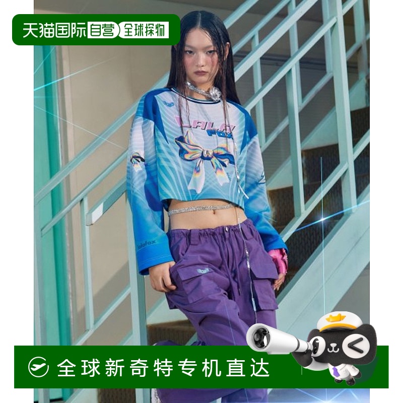 韩国直邮LALAFOX韩国正品运动时尚瑜伽小众日常辣妹女款T恤BP3CL0
