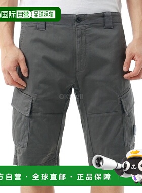 韩国直邮CP COMPANY 弹力棉缎工装短裤 (18CMBE116A 005694G 935)