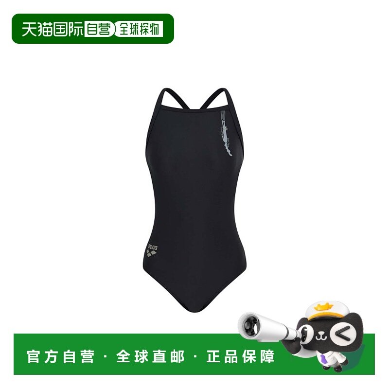 韩国直邮ARENA 连体泳衣A4BL1LO11BLK阿瑞娜
