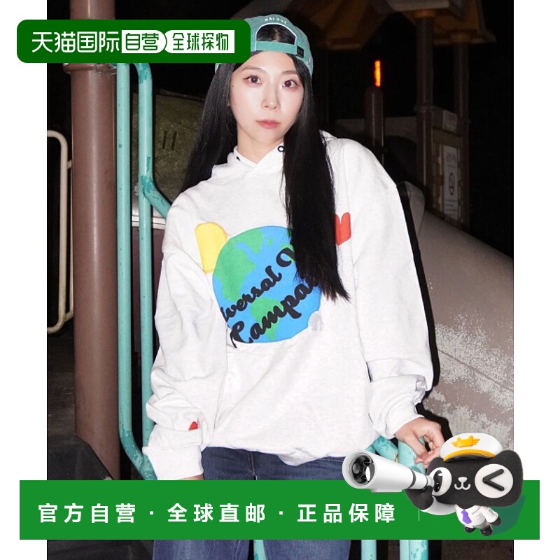 韩国直邮GLACK 男士连帽衫GHD010MW纯棉休闲时尚潮流百搭 高级感