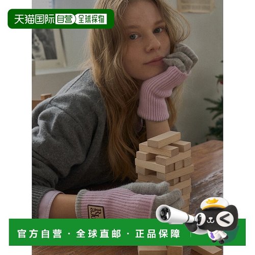 韩国直邮RaJu 女士手套306180239 Two Tone Warmer Gloves_5 Color