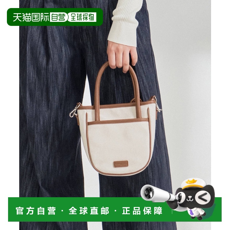 韩国直邮COVERNAT 女士托特包CO2400TB82BR手提包牛皮棕色