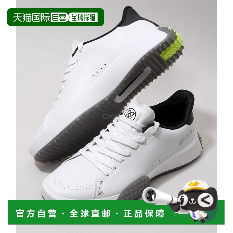 韩国直邮G/FORE G.112 PU 皮革高尔夫球鞋 (GMF000067-雪色/木炭)