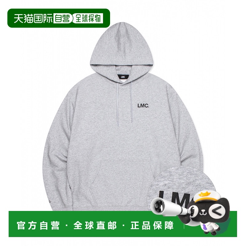 1h可退 韩国直邮LMC S OG 连帽衫麻灰色