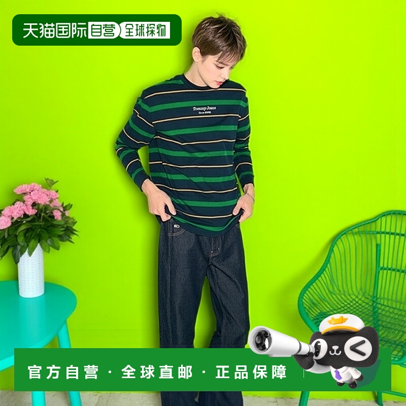韩国直邮TOMMY JEANS 男士女装T恤T32E0TTO23SMT1C1G