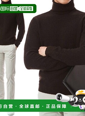 韩国直邮LARDINI [奢华] 拉迪尼彩色图案羊毛高领针织衫IMLMML183