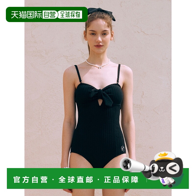 韩国直邮rolarola少女甜美可爱清新法式日常设计师女款泳衣301798