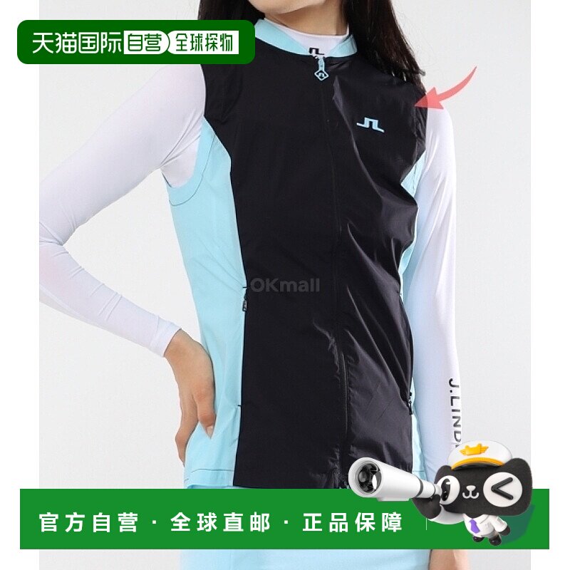 韩国直邮J.LINDEBERG 索林背心 (GWOW09518-9999) 针织/背心伯格