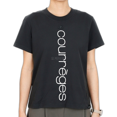 韩国直邮Courreges 423JTS006JS0110 9071 男士短袖T恤高档舒适