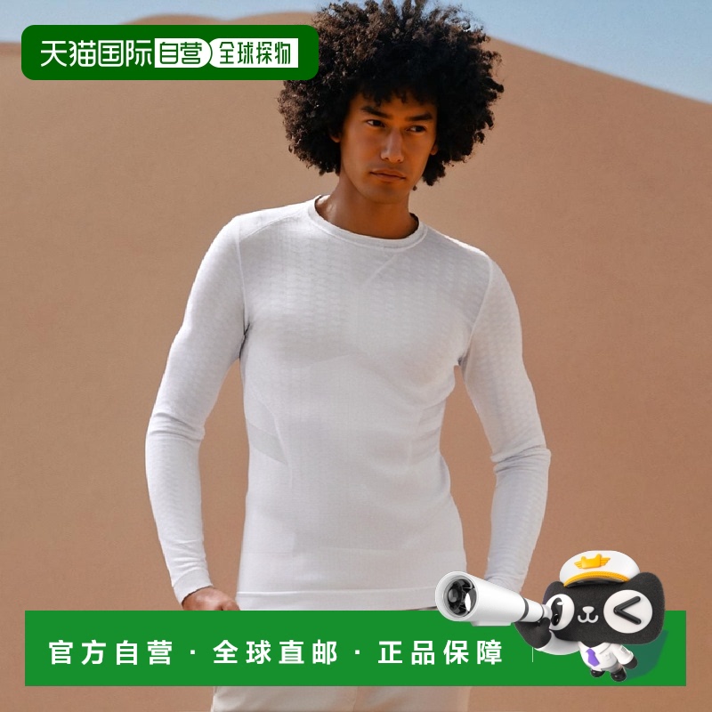 韩国直邮diadora 男士运动T恤D2111PRL13WHT迪亚多纳长袖