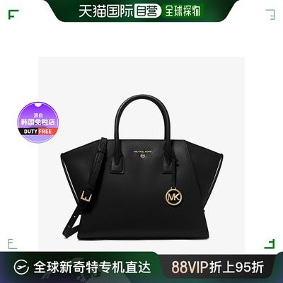 【韩国直邮】MICHAEL KORS/ MK 黑色牛皮 女士时尚百搭手提斜跨包