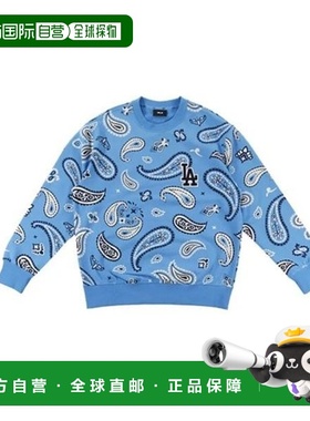 韩国直邮MLB MLB 官方佩斯利全覆盖图案男式套头衫 A7 3AMTI0224