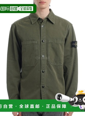 韩国直邮STONE ISLAND 1200025 棉质衬衫（K2S15 1200025 S0184 V