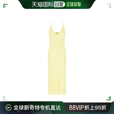 韩国直邮CALVIN KLEIN24SS连衣裙女K20K206776 ZHH MIMOSA YELLOW