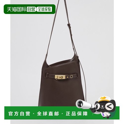 韩国直邮ARCHIVEPKE 女士通用款女包Clip bucket bag(Walnut brown