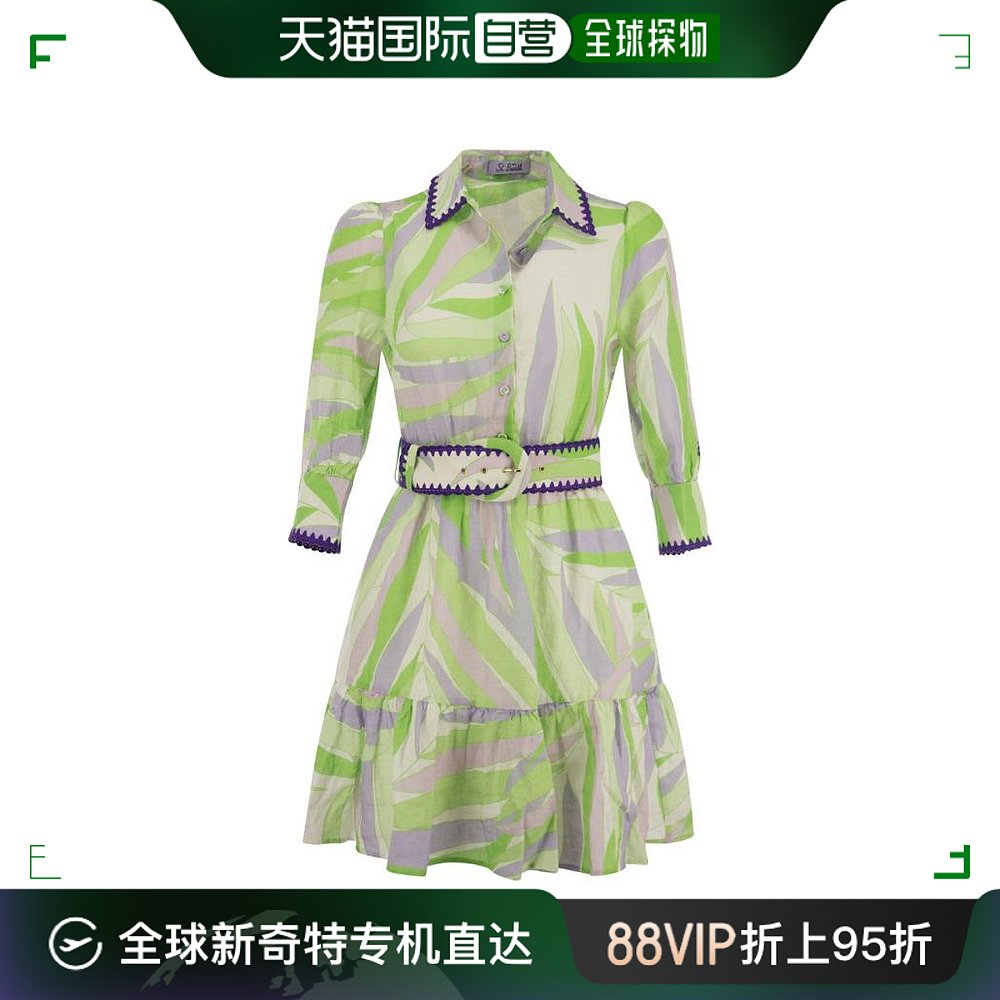 韩国直邮MC2 SAINT BARTH23SS连衣裙女DAIS002GREEN 女装/女士精品 连衣裙 原图主图