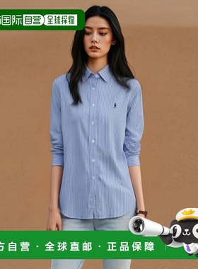 韩国直邮YALE WOMENS HERITAGE UNIVERSITY DAN REGULAR FIT SHIR