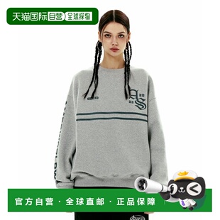 绒衫 女士女士卫衣 OLD ENGLISH SWEA 韩国直邮Ames LOGO Worldwide