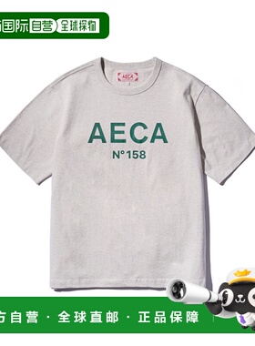 韩国直邮AECA 男士T恤AWCMSSBDTTSST002C0OG AECA BIG LOGO TEE-O