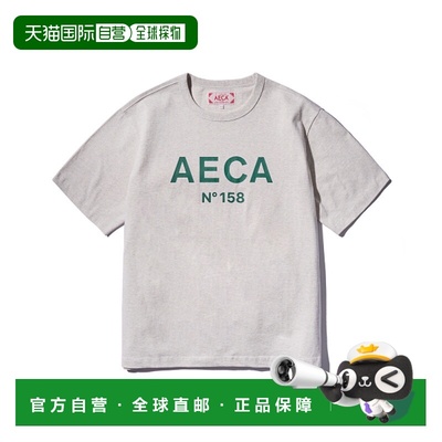 韩国直邮AECA 男士T恤AWCMSSBDTTSST002C0OG AECA BIG LOGO TEE-O
