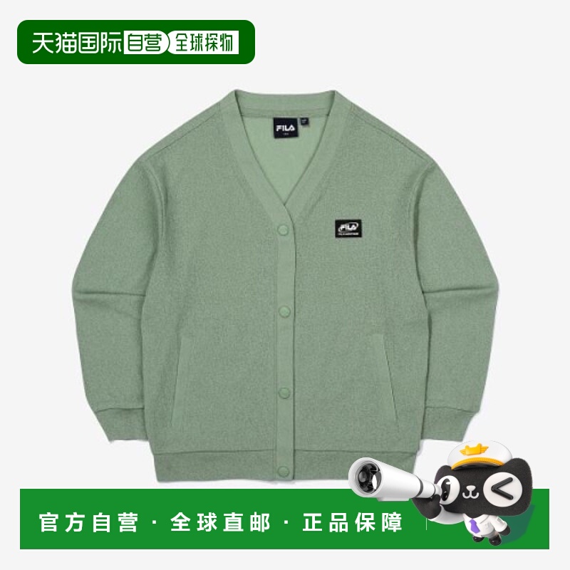 韩国直邮FILA KIDS 儿童针织衫开衫1200FK2FTG2101XLKH斐乐童装