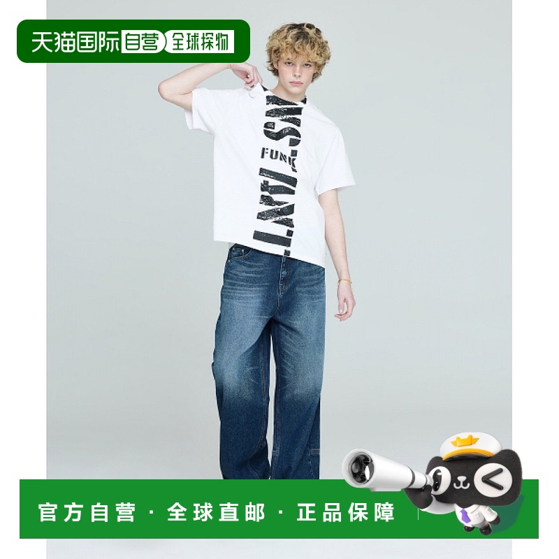 1h可退 韩国直邮instantfunk  牛仔裤正品时尚流行穿搭显瘦日常百