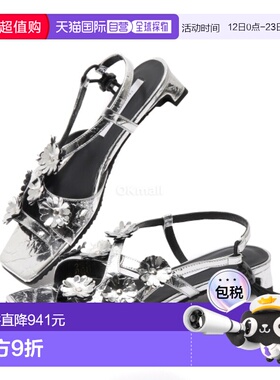 韩国直邮Cecilie Bahnsen ARNA 檀香皱纹镜银色 (4.24FTW30020)