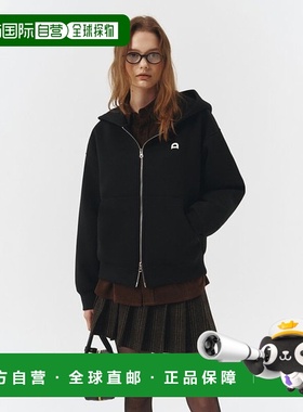 韩国直邮Dunst2023秋冬新品中性风经典女款卫衣UDJU3C116BK