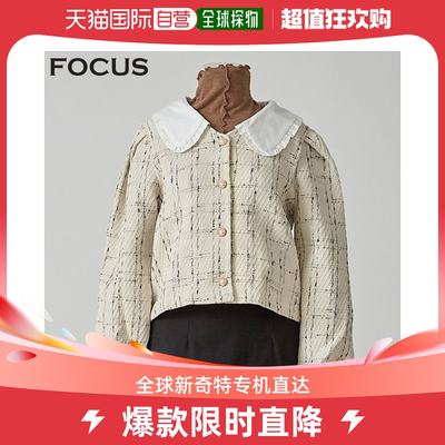 韩国直邮4CUS 短外套 [4CUS] 圆领设计 配色细节 夹克(FFS2A9JK00