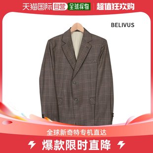 休闲款 男士 夹克 BAX102 格纹 韩国直邮BELIVUS 正装 休闲西服