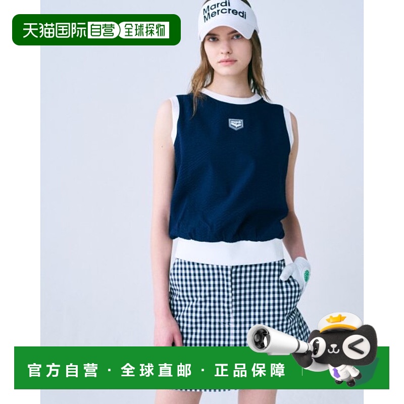 韩国直邮MARDI MERCREDI ACTIF高尔夫服装AFK32VVT002NVWH吊带衫