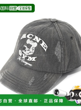 韩国直邮Acne Studios复古做旧牛仔鸭舌帽帽子C40433 DU6