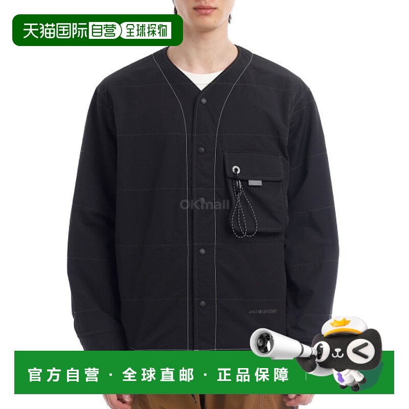 韩国直邮AND WANDER C/N Octa 无领衬衫夹克 (5745281056-010) 夹