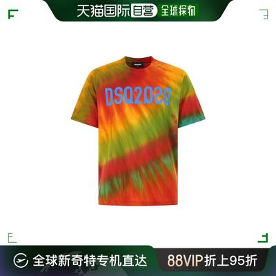 韩国直邮DSQUARED222SS短袖T恤男S74GD0986S22427 963A Multicolo