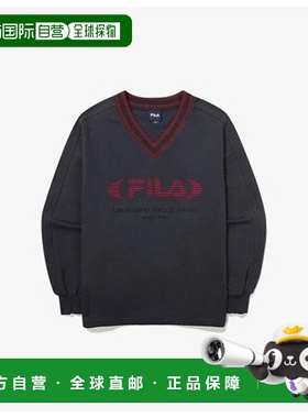 韩国直邮FILA Wheelaginfalti KQC FS2POG3151F-IDO 女士 V 领徽