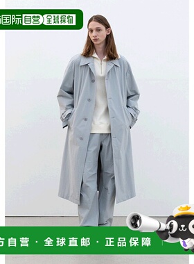 韩国直邮INSILENCE设计师款通用日常休闲宽松时尚大衣IM2B2TR02GB