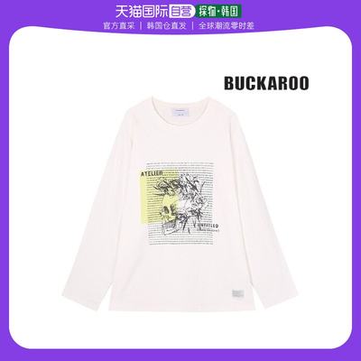 韩国直邮BUCKAROO T恤 [BUCKAROO] 男款 16织 宽松款 长袖 T恤(B2