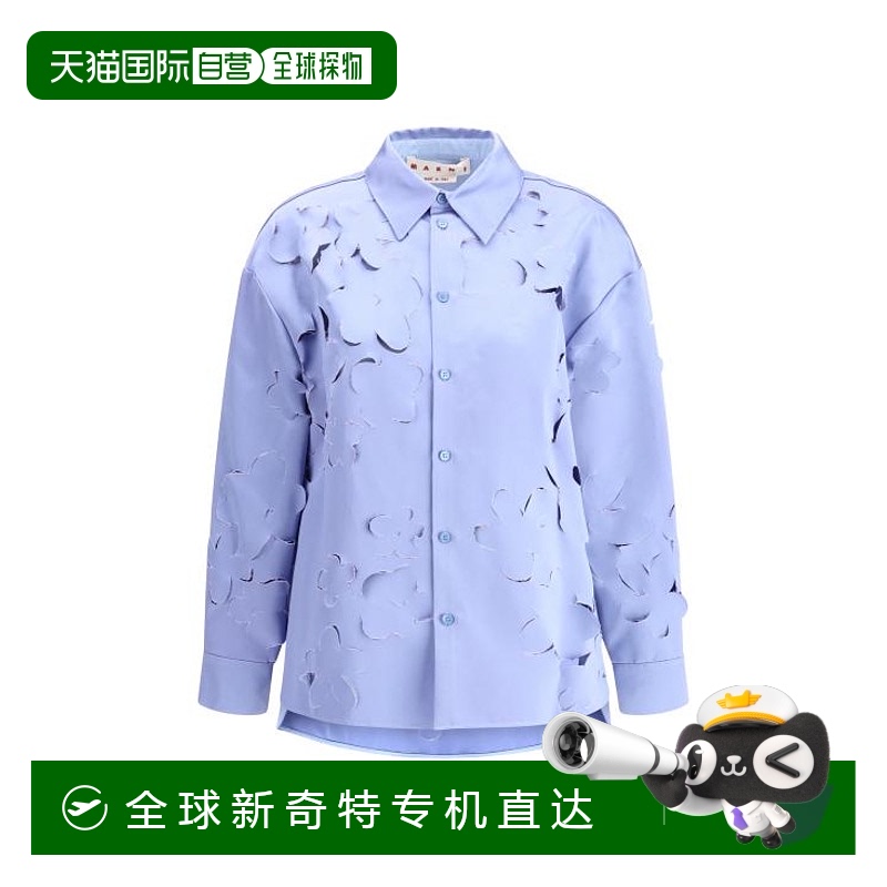韩国直邮MARNI25SS衬衫女CAMA0620S0USR009 00B26BLUE