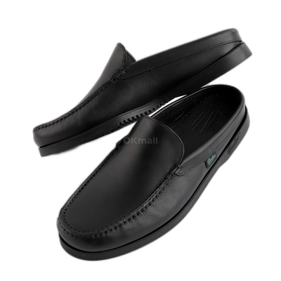 韩国直邮paraboot Bahamas Marine男士小牛皮乐福鞋凉拖小皮鞋