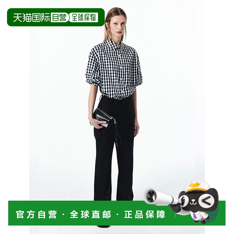 韩国直邮ADER ERROR 公用男衬衫Sig; TRS Tag shirt 03 Noir 3026