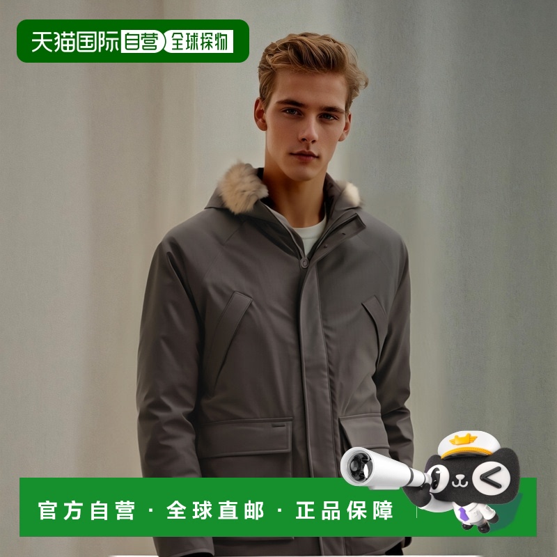 韩国直邮NOBIS 羽绒服HERITAGESTEELGREYFW22男士 高端流行休闲