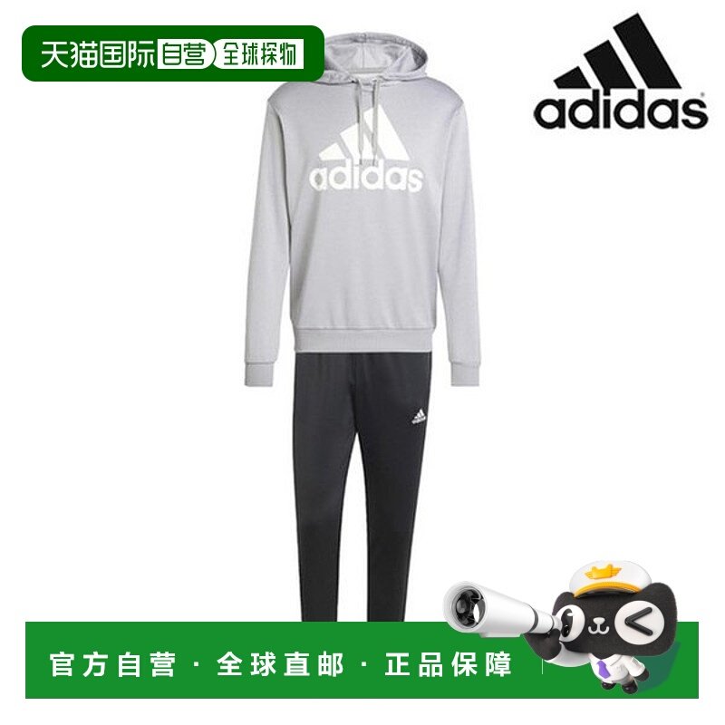 韩国直邮adidas [促销] 上下套装 / JD9861/ 男式毛圈连帽运动服