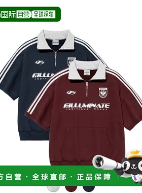 韩国直邮FILLUMINATE 公用运动茄克/外套Taping Sporty Half Zip