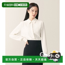 1小时内可退 韩国直邮roem  衬衫上衣正品高档气质减龄舒适叠穿百