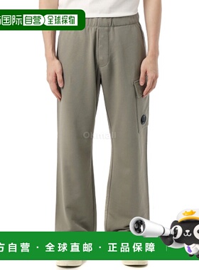 韩国直邮CP COMPANY 斜纹凸起羊毛工装镜片运动裤 (19CMSP141A 00