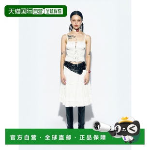 CALIE RUFFLE 女士雪纺衫 FLOWER SLEEV CA24BBL008WT 韩国直邮ASIF