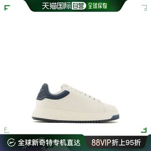 韩国直邮EMPORIO ARMANI24SS平板鞋男X4X264XR128T864 Blue